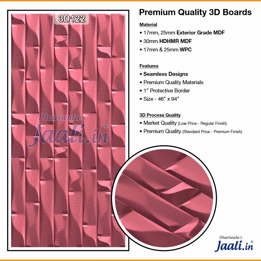 3Dboard-Jaali.in |Pune|Custom-made Cutting Engraving 3D